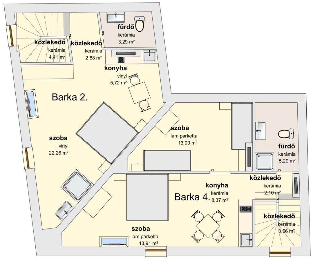 Barka Apartman Eger Exterior photo