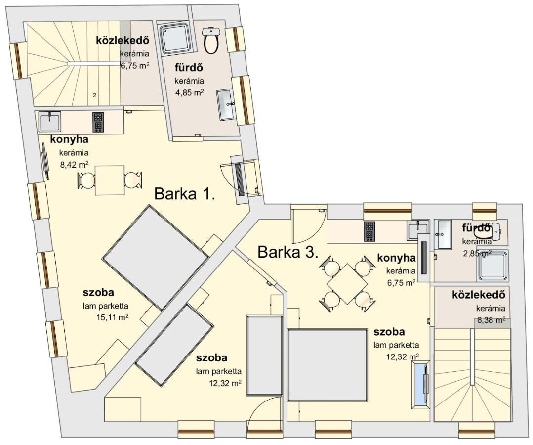 Barka Apartman Eger Exterior photo